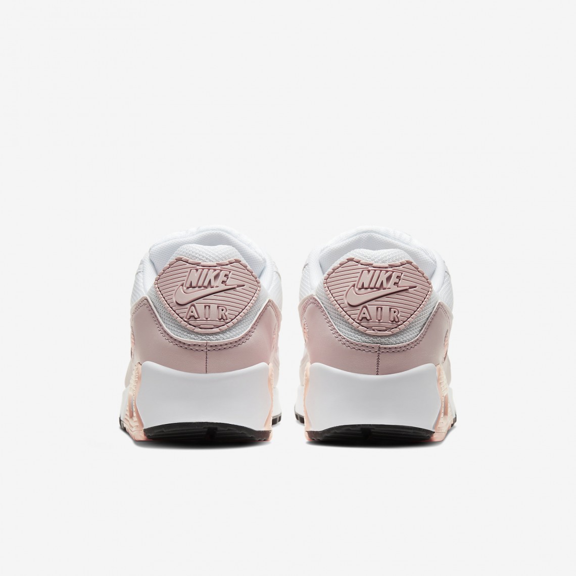 Nike Air Max 90 Vit Knappt Rosa Platina Nyans Damskor CT1030-101