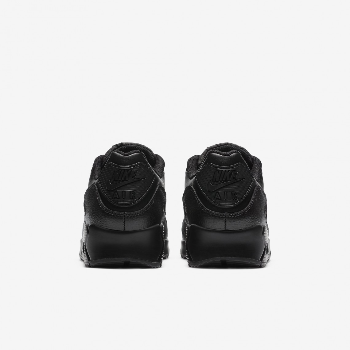 Nike Air Max 90 Leather Tredubbla Svarta Herr- och Damskor CZ5594-001