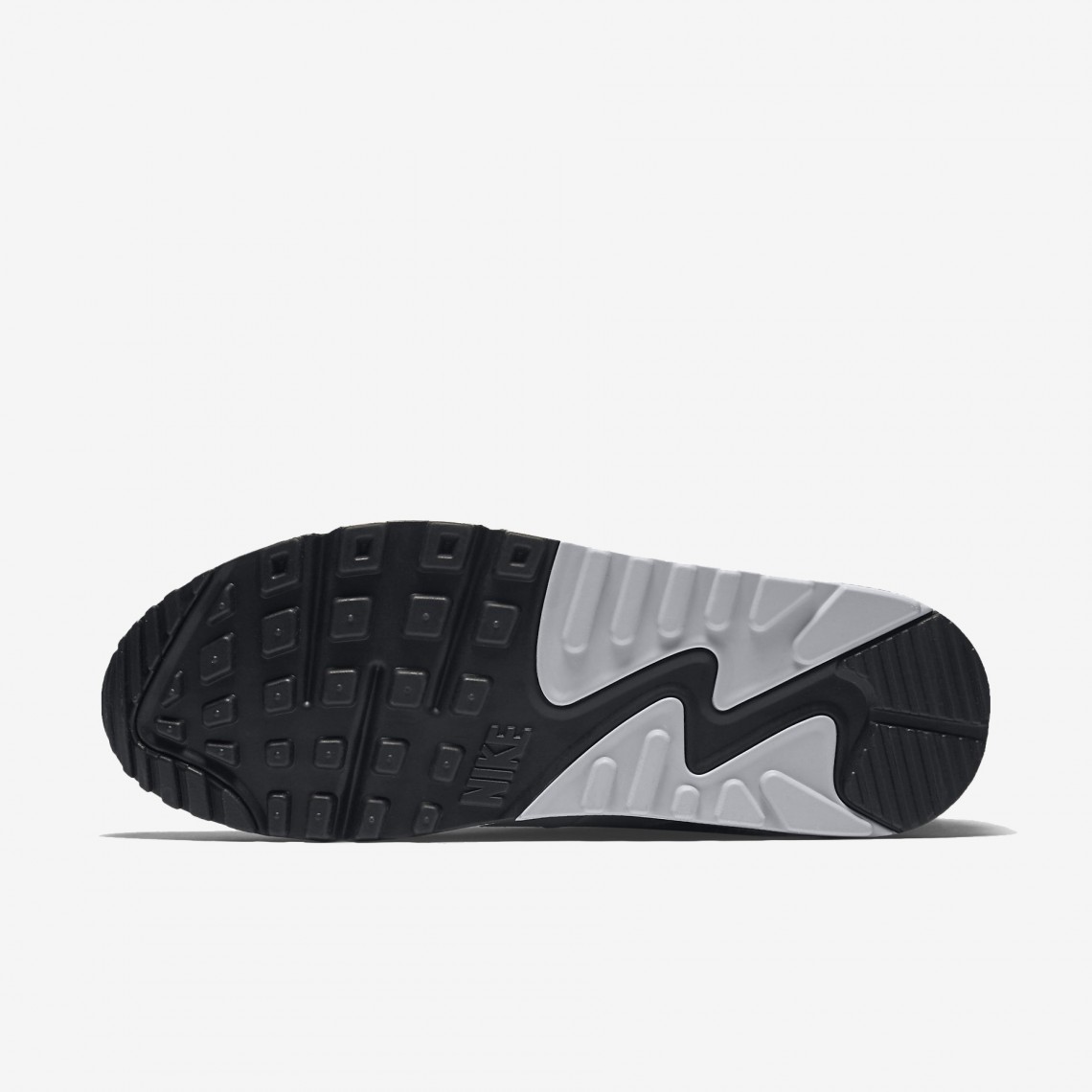 Nike Air Max 90 Essential vit svart grå herr- och damskor 90 616730-111